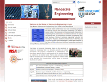 Tablet Screenshot of master-nano.universite-lyon.fr