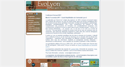 Desktop Screenshot of evolyon.universite-lyon.fr